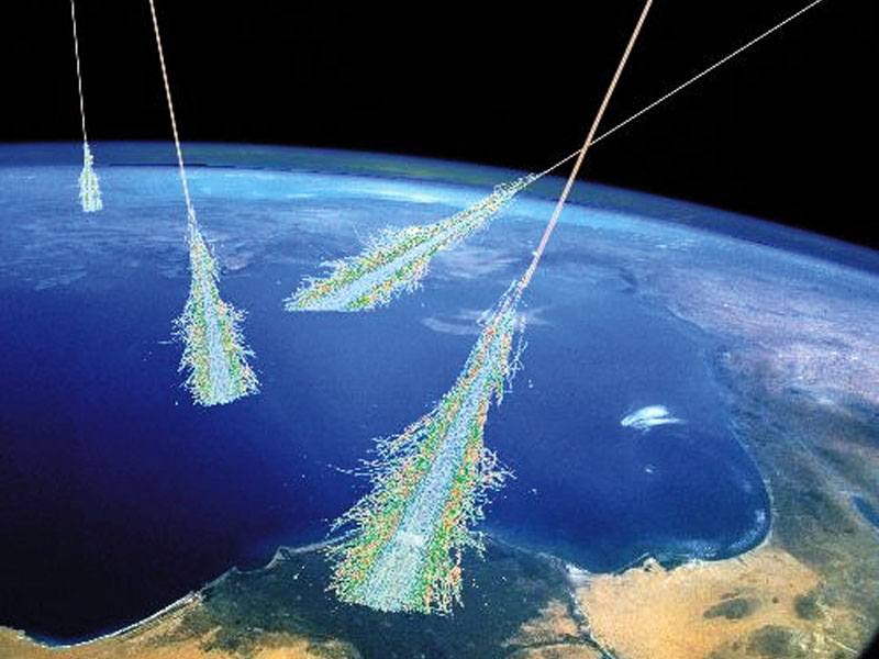 Cosmic Rays Zap a Planet's Chances for Life